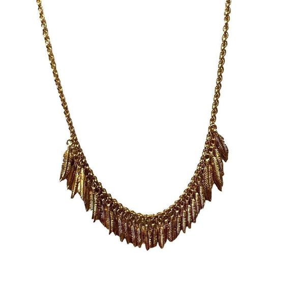 NWOT Aster Lyla Necklace in gold with adjustable chain. 19” long. - Picture 4 of 4